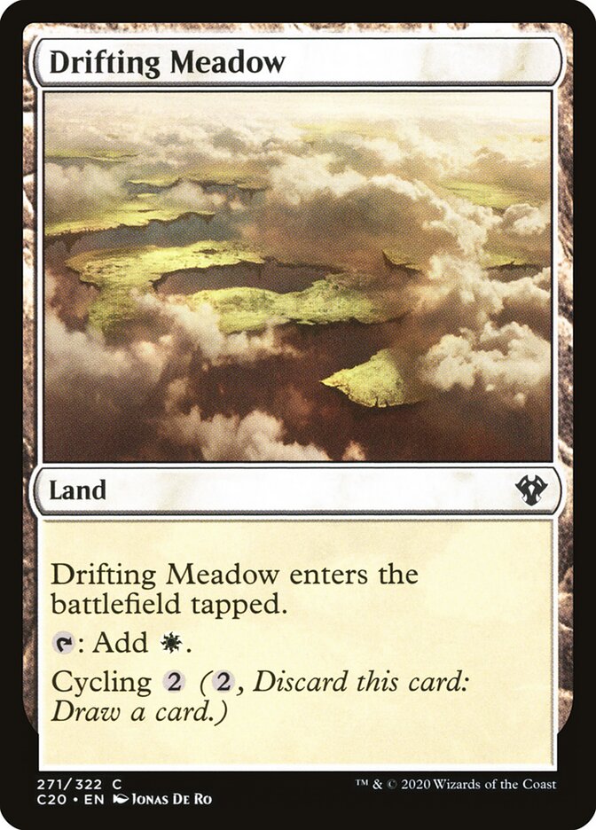 Drifting Meadow, Commander 2020 · 271/322