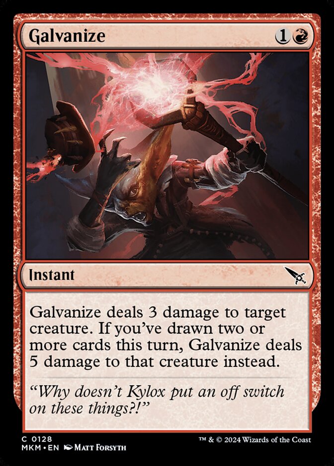 Galvanize, Murders at Karlov Manor · 0128
