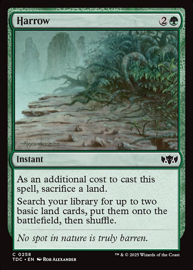 Harrow, Tarkir: Dragonstorm Commander · 0258