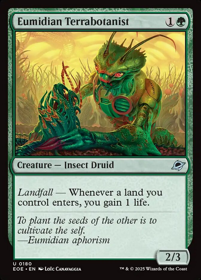 Eumidian Terrabotanist, Edge of Eternities · 0180
