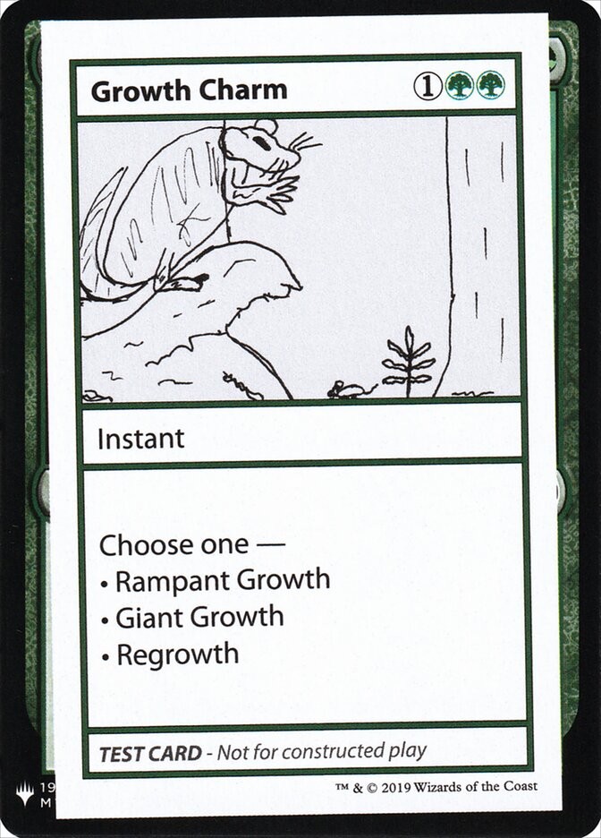 Growth Charm, Mystery Booster Playtest Cards 2019 · 077/121