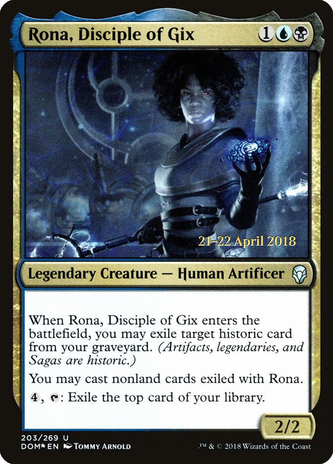 Rona, Disciple of Gix, Dominaria Promos · 203/269