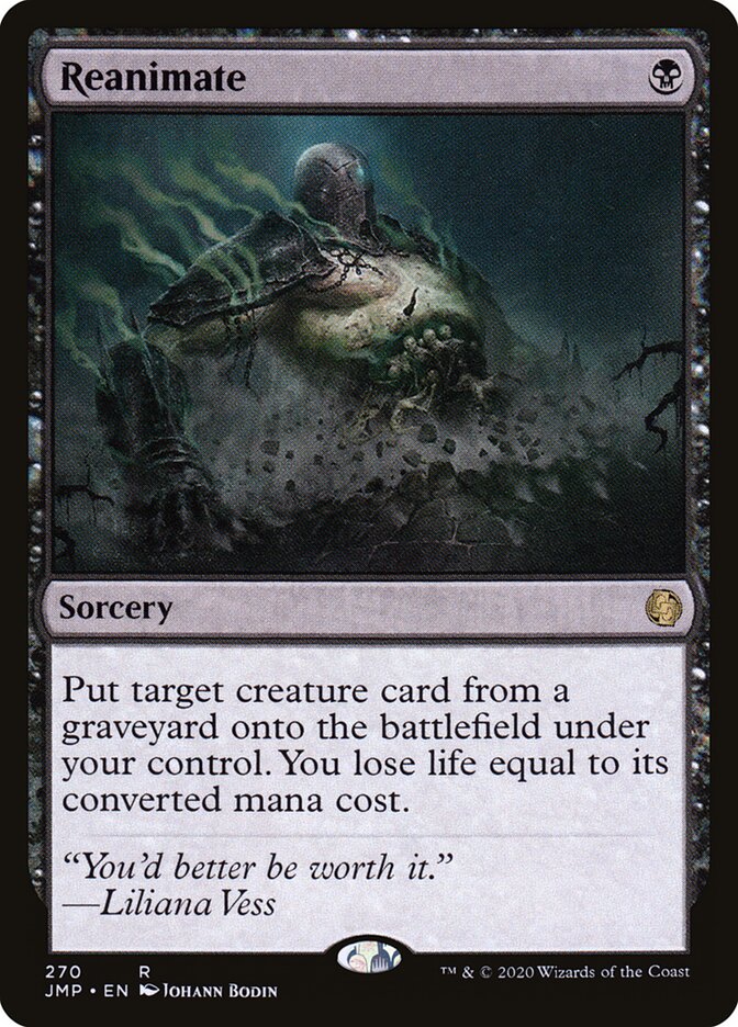 Reanimate, Jumpstart · 270
