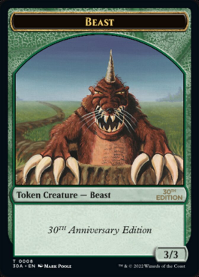 Beast, 30th Anniversary Tokens · 008