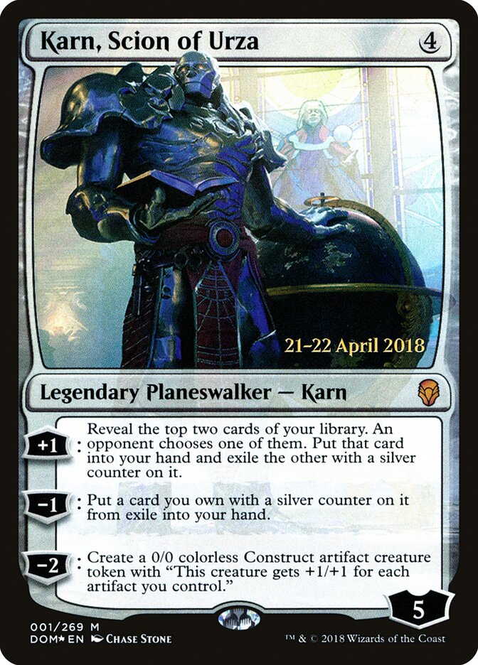 Karn, Scion of Urza, Dominaria Promos · 001/269