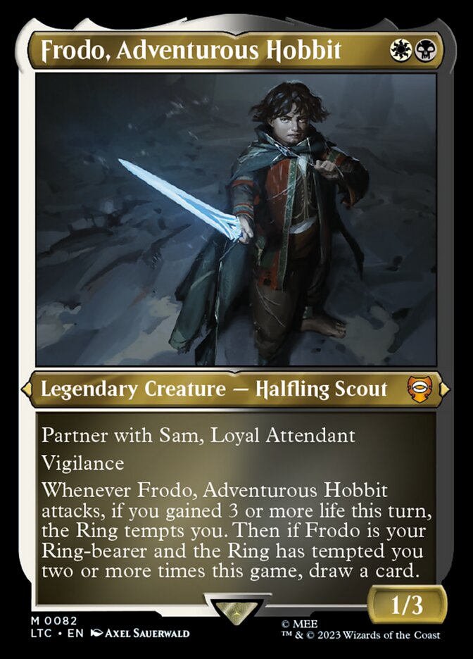 Frodo, Adventurous Hobbit, Tales of Middle-earth Commander · 0082