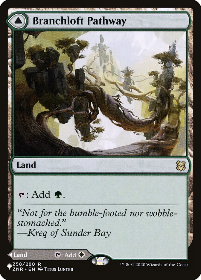 Branchloft Pathway // Boulderloft Pathway, The List · znr-258