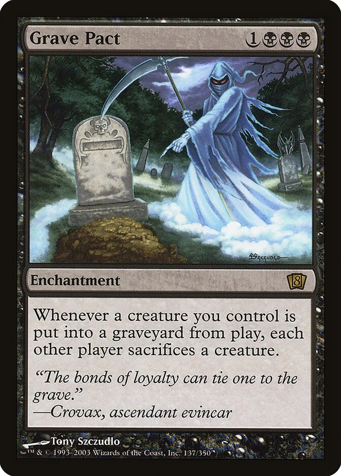 Grave Pact, Eighth Edition · 137-star