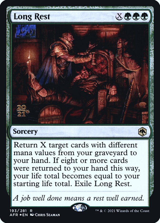 Long Rest, Adventures in the Forgotten Realms Promos · 193/281