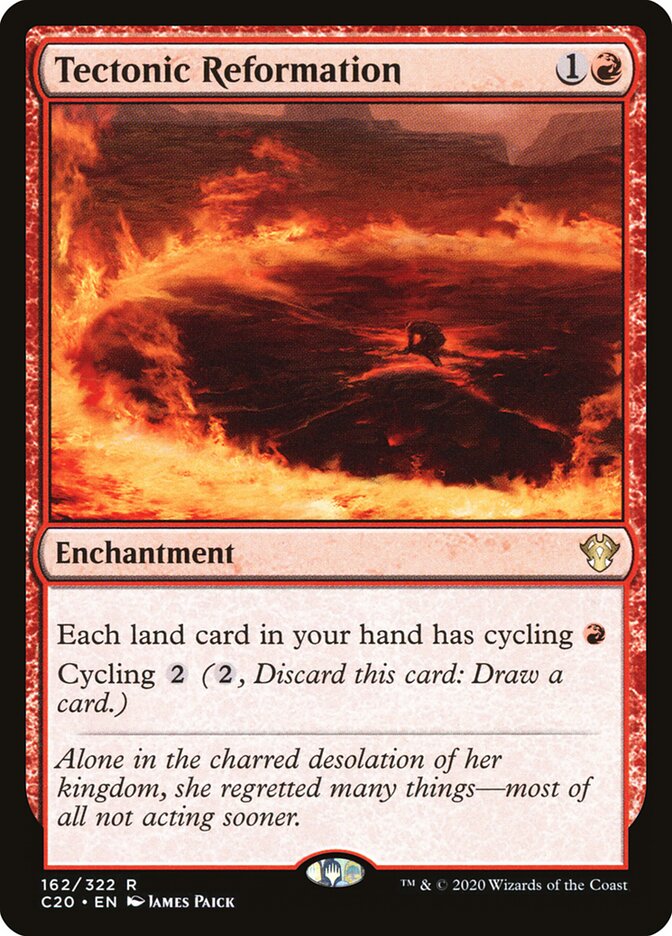 Tectonic Reformation, Commander 2020 · 162/322