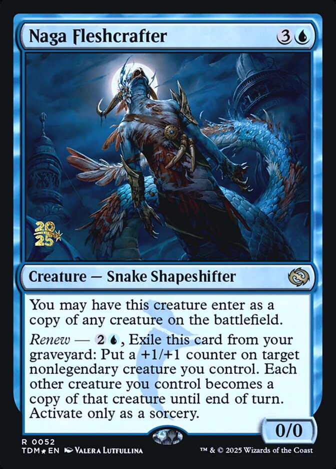 Naga Fleshcrafter, Tarkir: Dragonstorm Promos · 0052