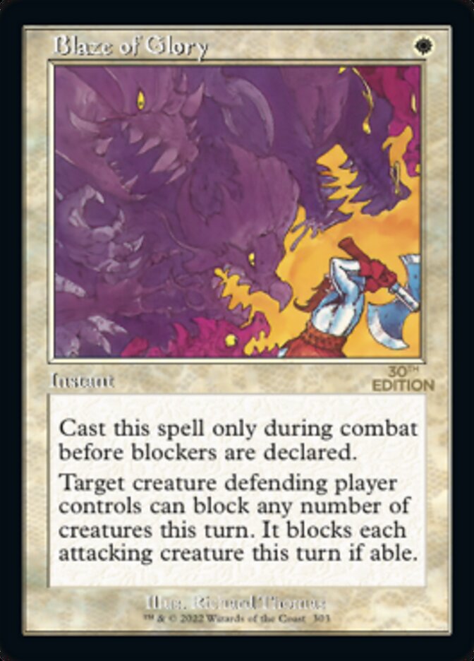 Blaze of Glory, 30th Anniversary Edition · 303/594