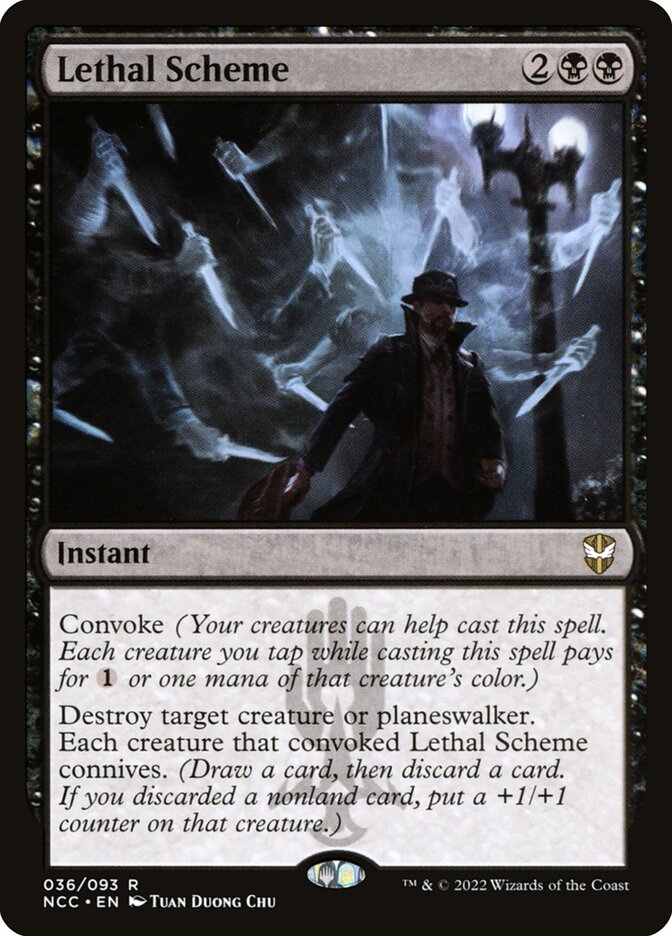 Lethal Scheme, New Capenna Commander · 036/093