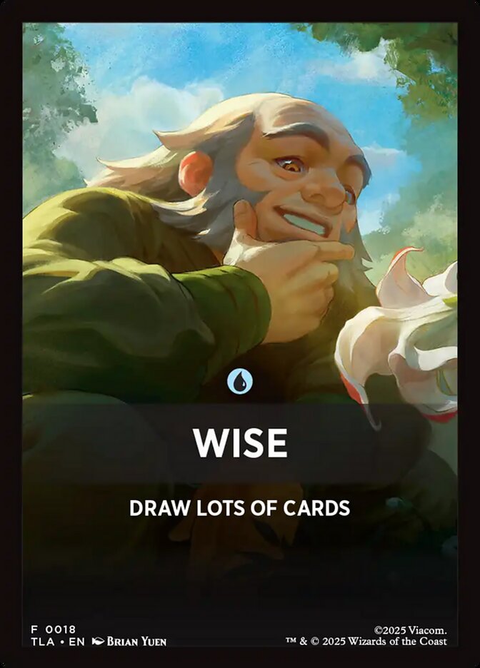 Wise, Avatar: The Last Airbender Jumpstart Front Cards · 0018