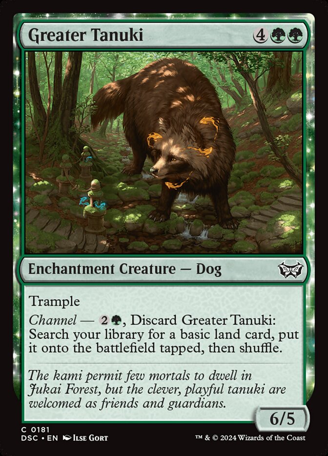 Greater Tanuki, Duskmourn: House of Horror Commander · 0181