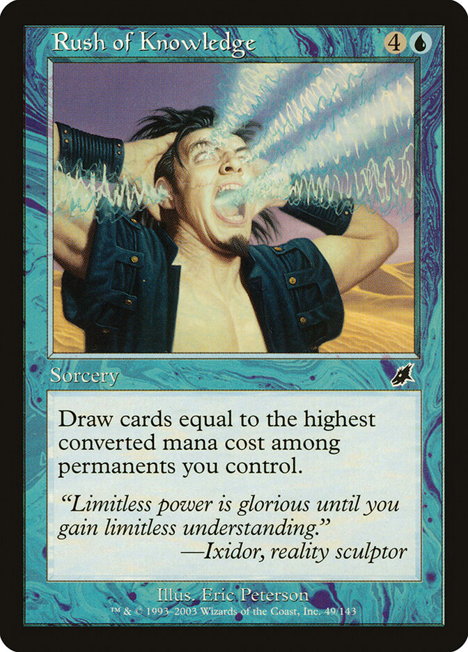 Rush of Knowledge, Scourge · 49/143