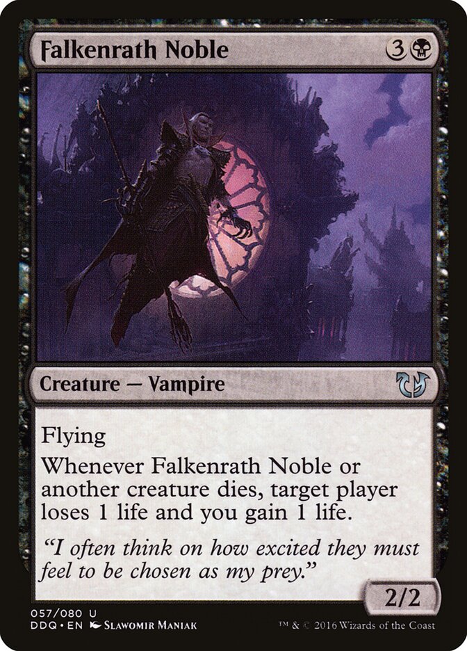 Falkenrath Noble, Duel Decks: Blessed vs. Cursed · 057/080