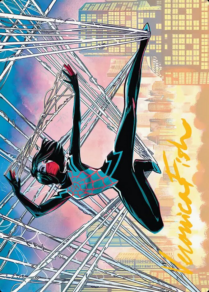 Silk, Web Weaver // Silk, Web Weaver, Marvel's Spider-Man Art Series · 0039
