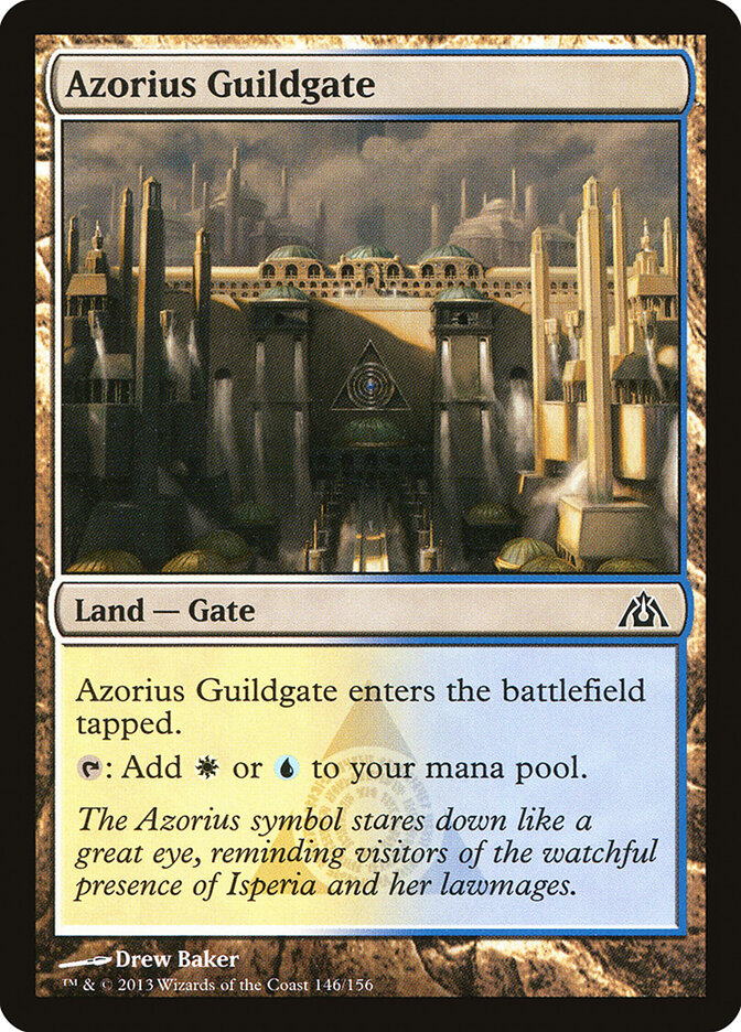 Azorius Guildgate, Dragon's Maze · 146/156