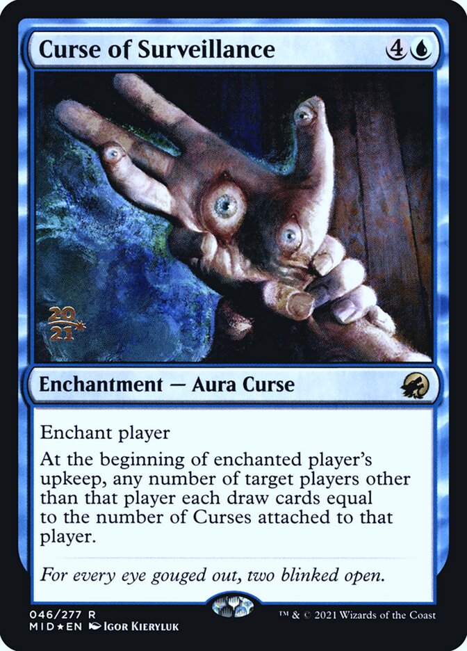Curse of Surveillance, Innistrad: Midnight Hunt Promos · 046/277