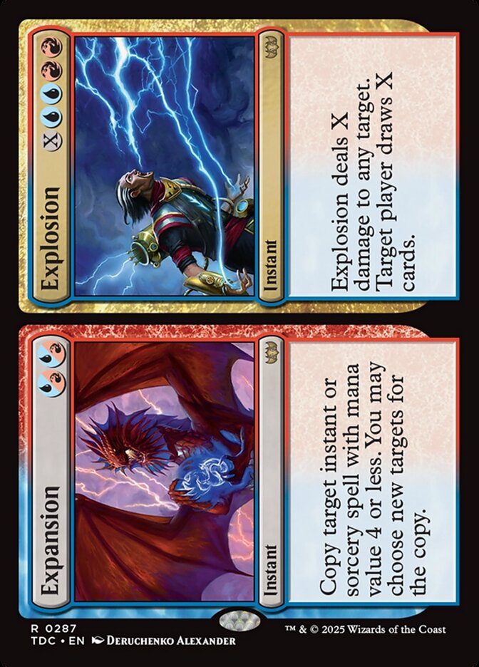 Expansion // Explosion, Tarkir: Dragonstorm Commander · 0287