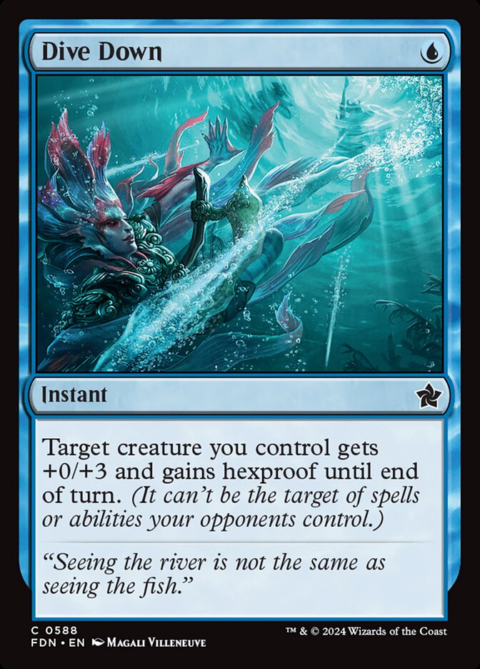 Dive Down, Foundations · 0588