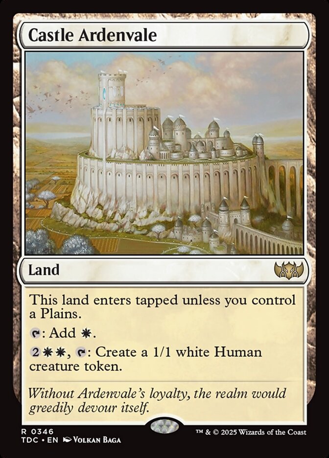 Castle Ardenvale, Tarkir: Dragonstorm Commander · 0346