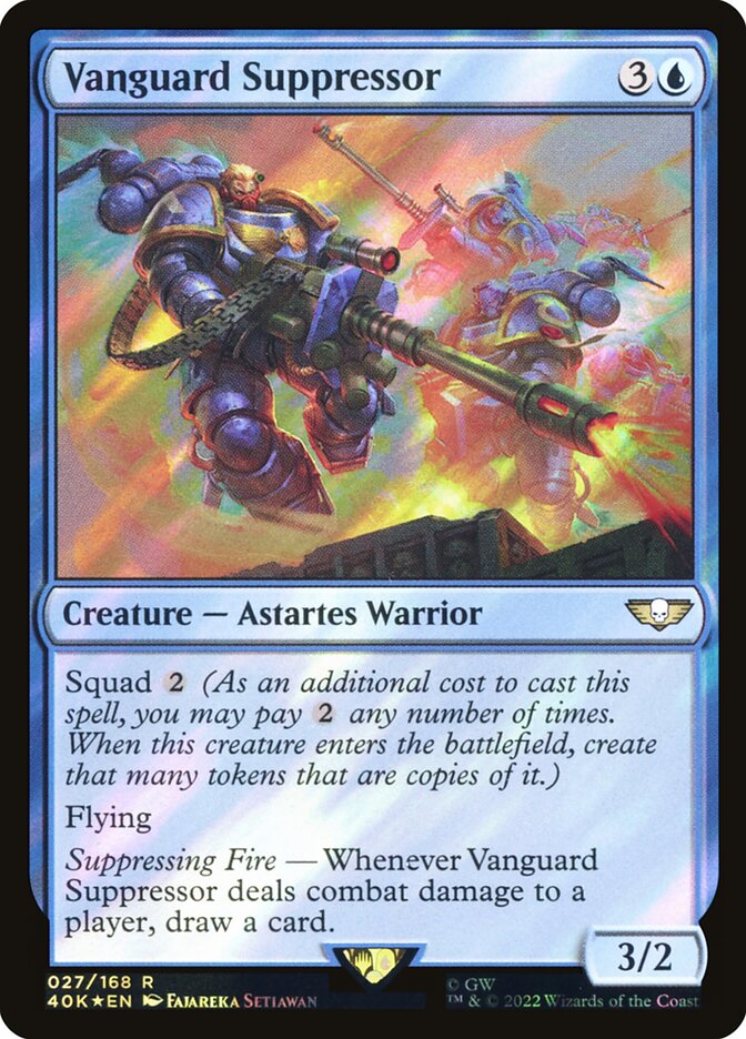 Vanguard Suppressor, Warhammer 40,000 Commander · 27-star