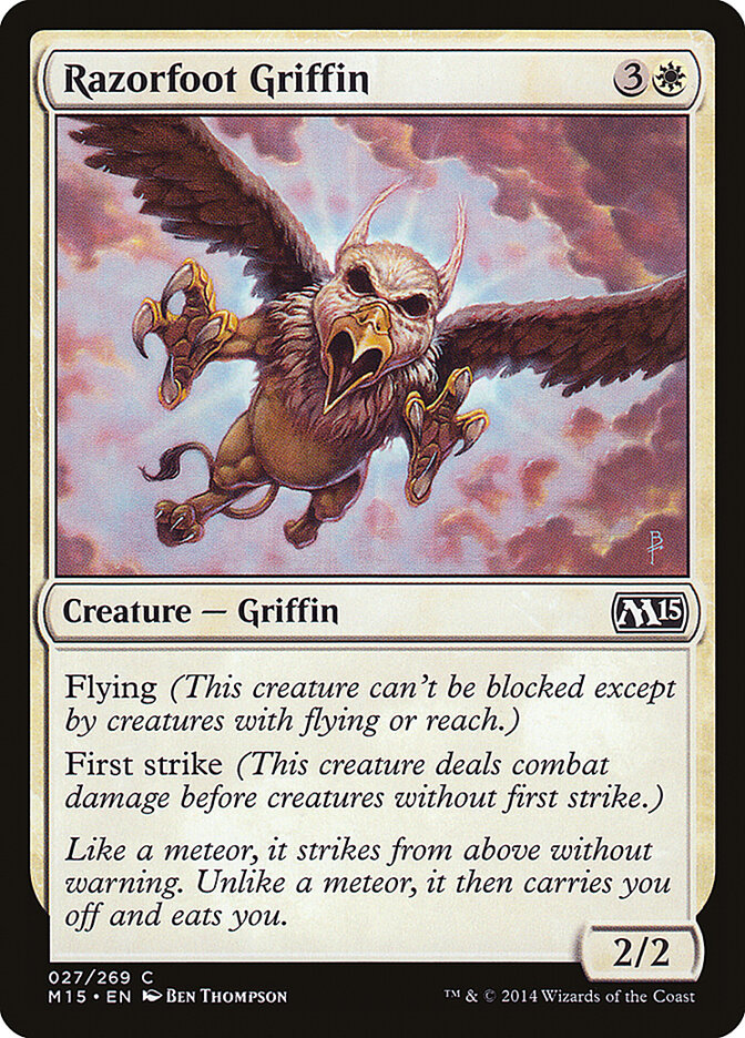 Razorfoot Griffin, Magic 2015 · 027/269