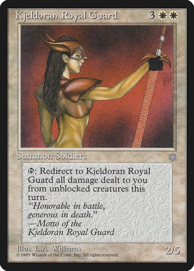 Kjeldoran Royal Guard, Ice Age · 38
