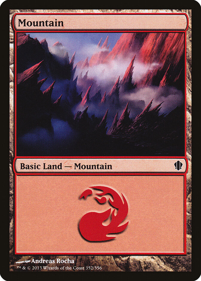 Mountain, Commander 2013 · 352/356