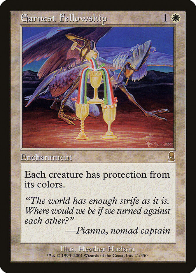 Earnest Fellowship, Odyssey · 21/350