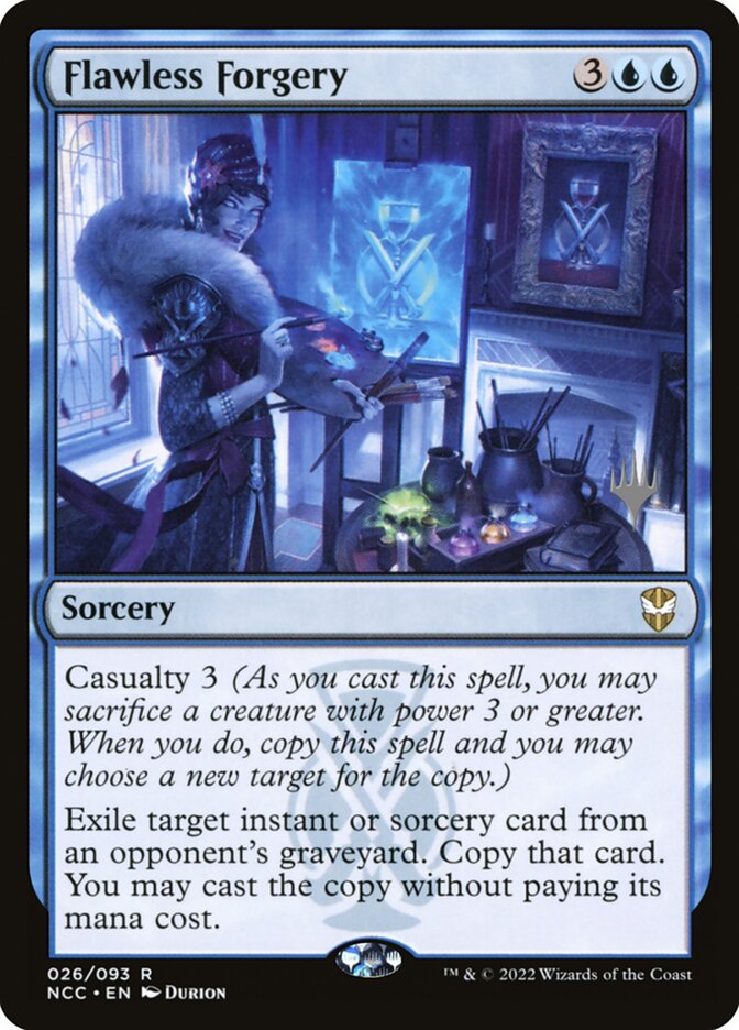 Flawless Forgery, New Capenna Commander Promos · 026/093