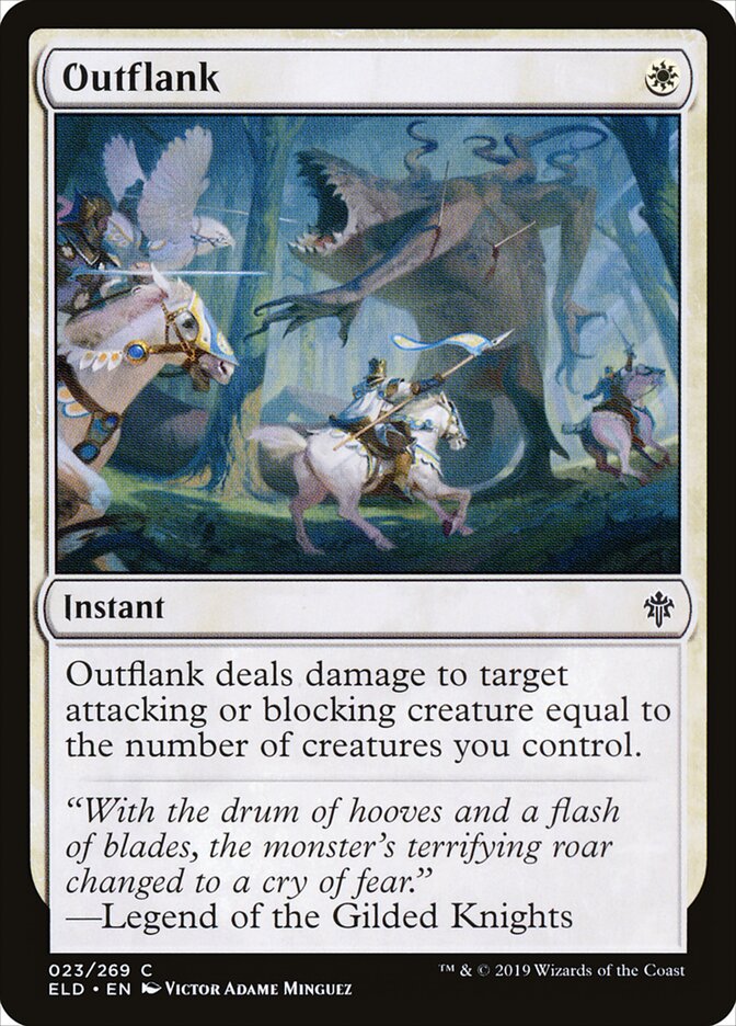 Outflank, Throne of Eldraine · 023/269