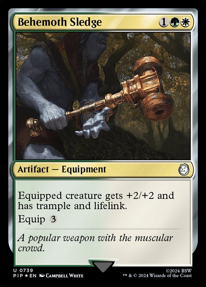 Behemoth Sledge, Fallout · 0739