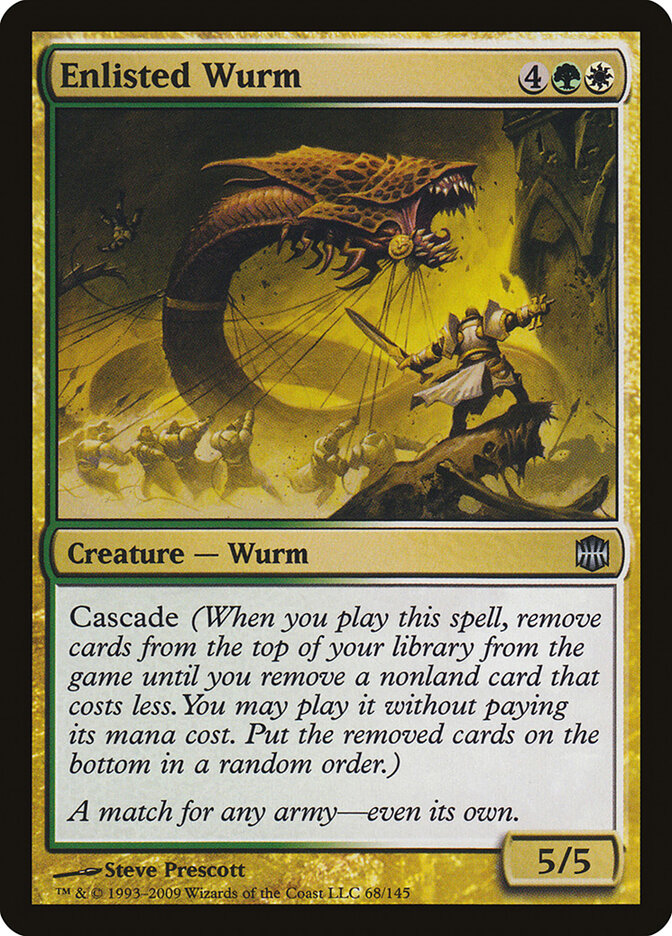 Enlisted Wurm, Alara Reborn · 68/145