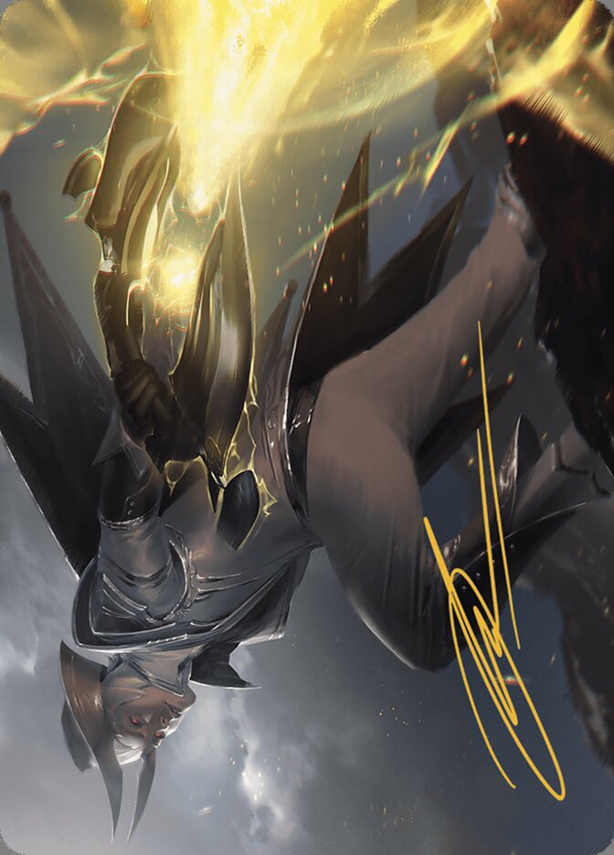 Ruthless Lawbringer // Ruthless Lawbringer, Outlaws of Thunder Junction Art Series · 0032