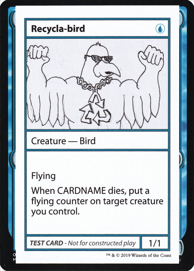 Recycla-bird, Mystery Booster Playtest Cards 2021 · 028/121