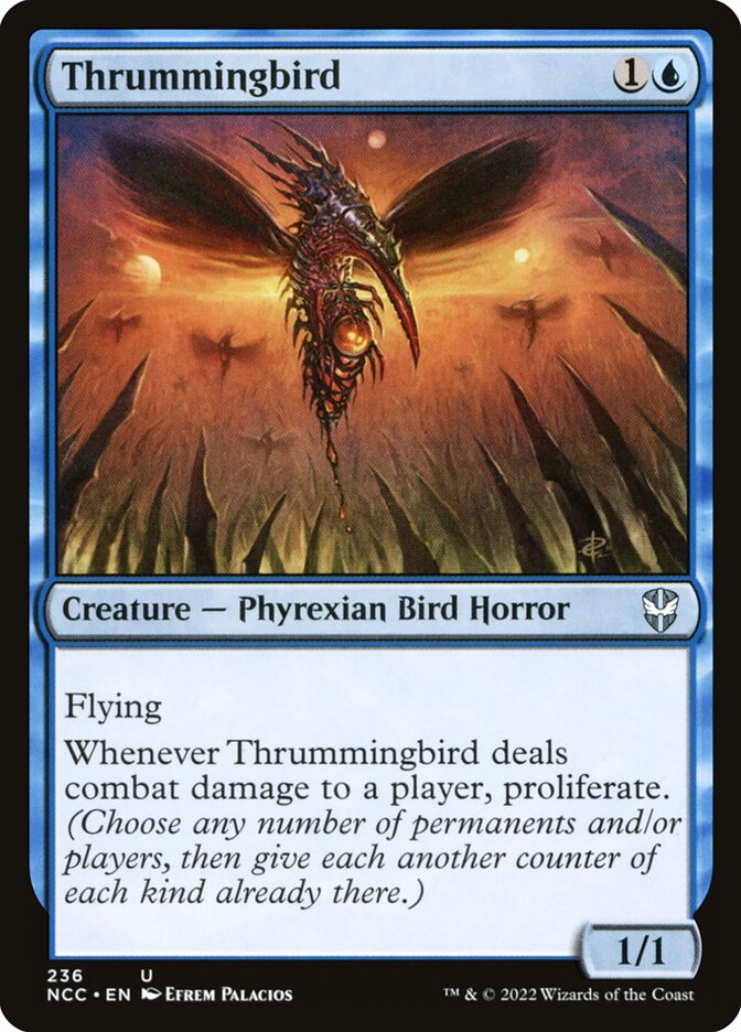 Thrummingbird, New Capenna Commander · 236