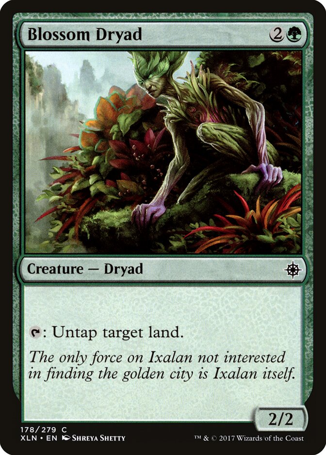 Blossom Dryad, Ixalan · 178/279
