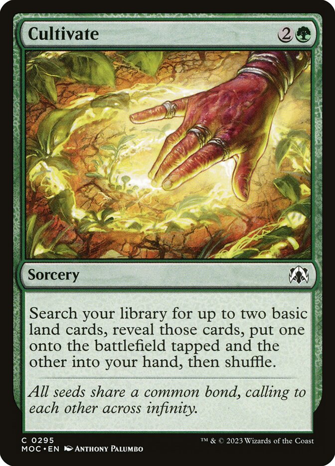 Cultivate, March of the Machine Commander · 0295
