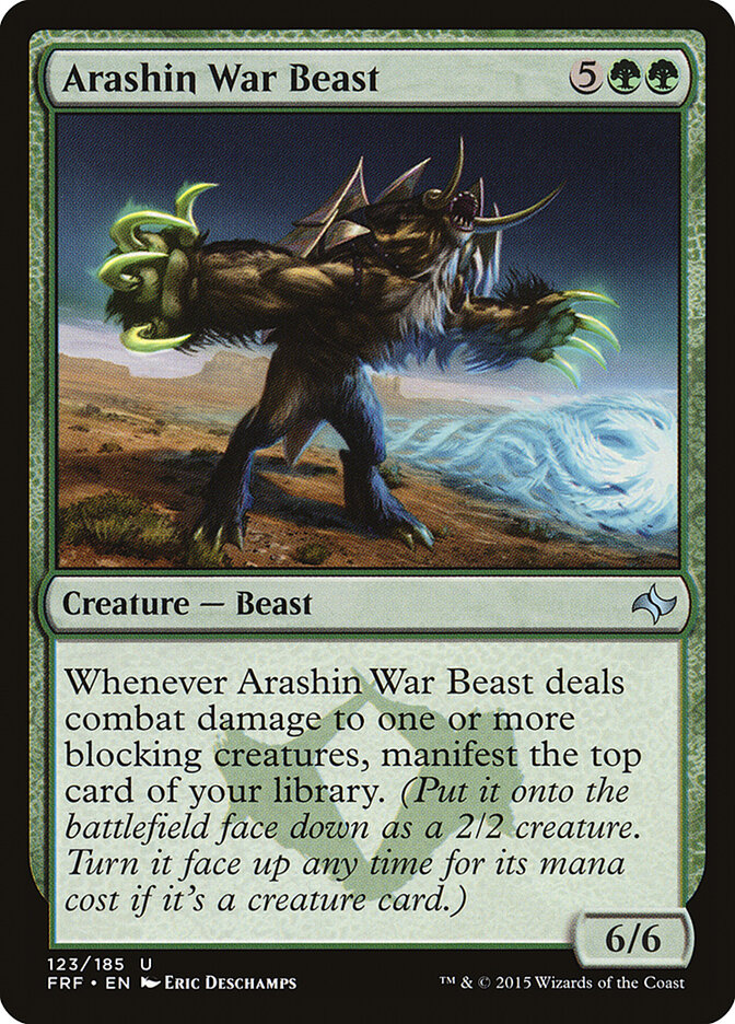 Arashin War Beast, Fate Reforged · 123/185