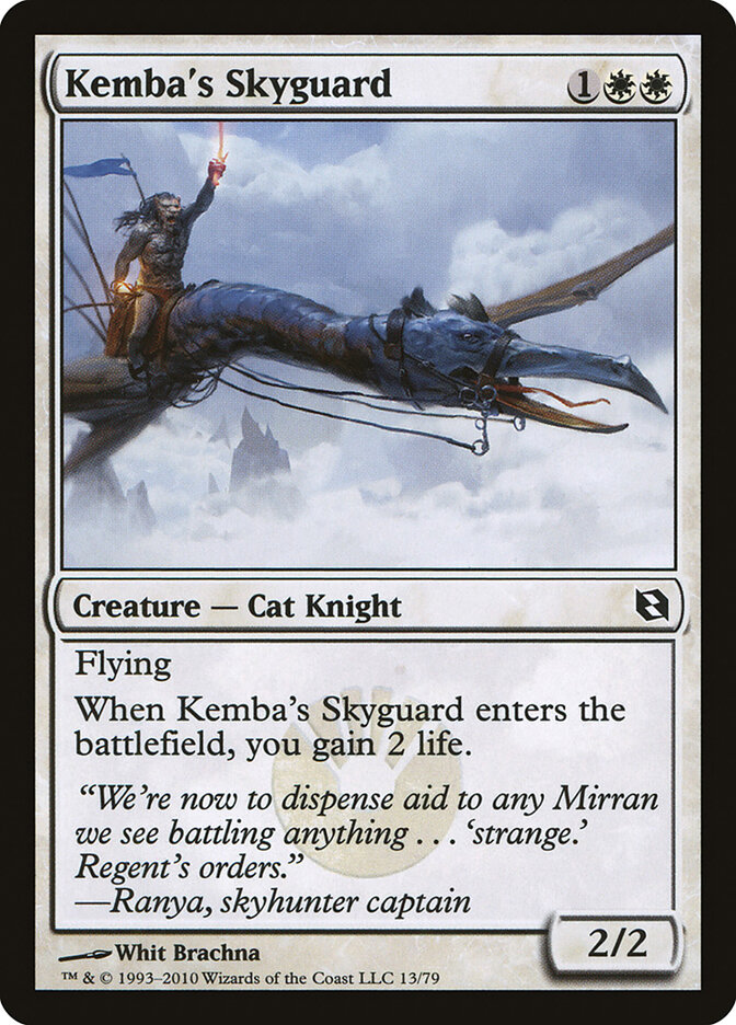 Kemba's Skyguard, Duel Decks: Elspeth vs. Tezzeret · 13/79