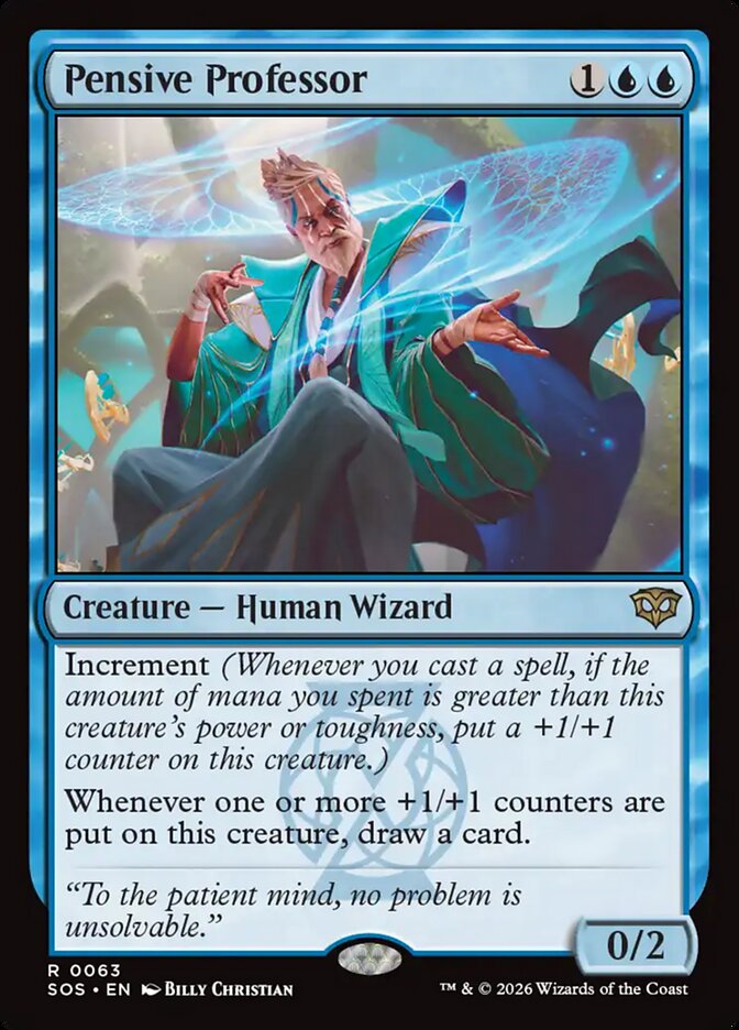 Pensive Professor, Secrets of Strixhaven · 0063