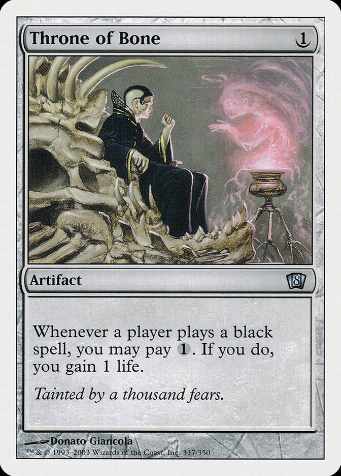 Throne of Bone, Eighth Edition · 317/350