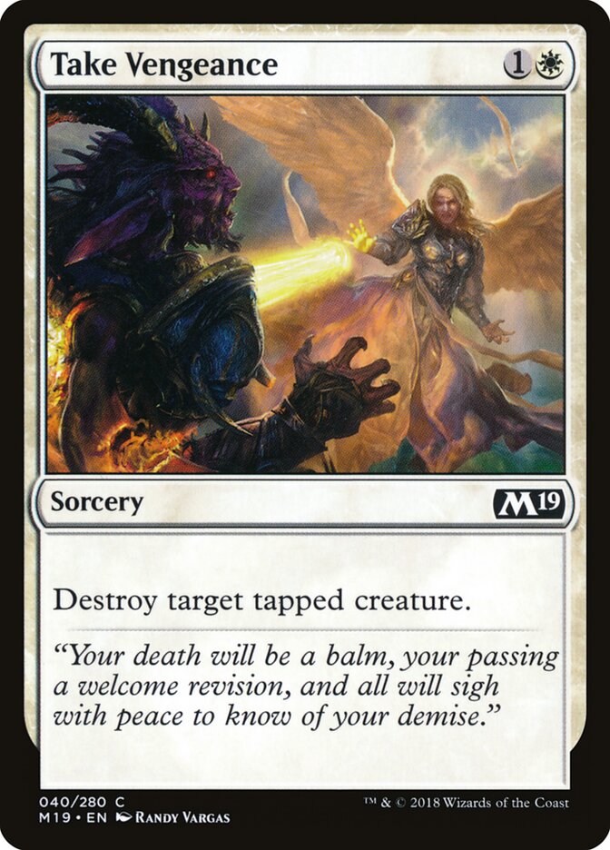 Take Vengeance, Core Set 2019 · 040/280