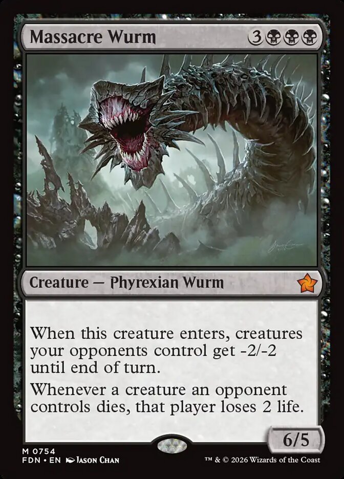 Massacre Wurm, Foundations · 0754