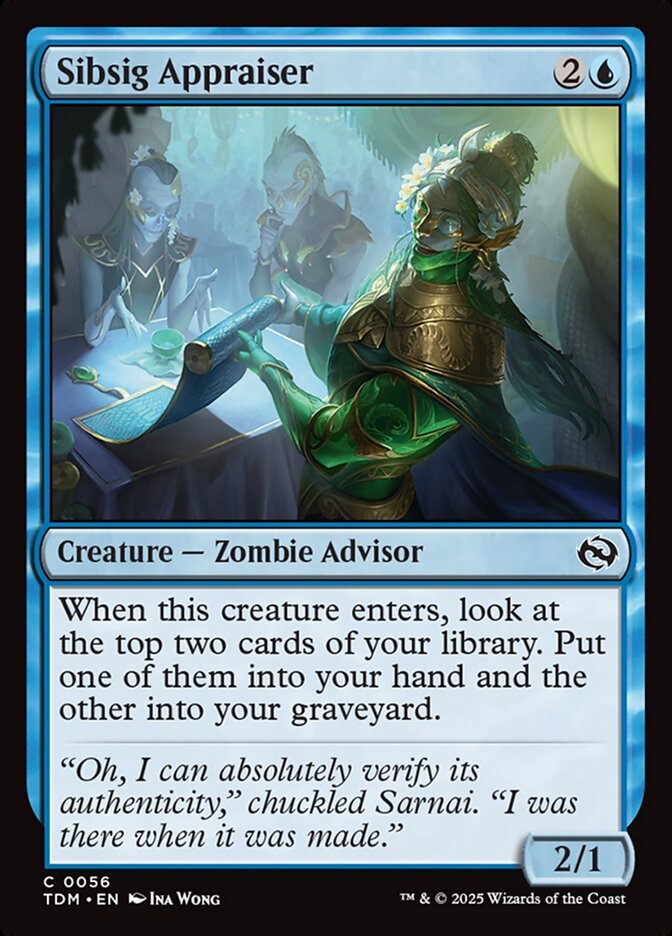 Sibsig Appraiser, Tarkir: Dragonstorm · 0056