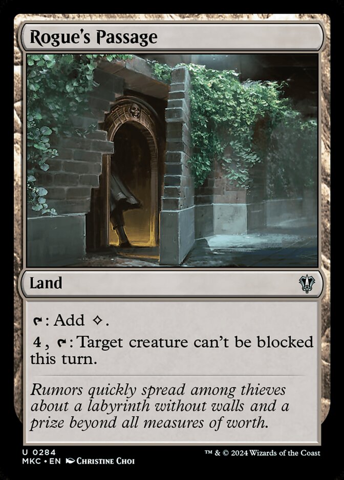Rogue's Passage, Murders at Karlov Manor Commander · 0284