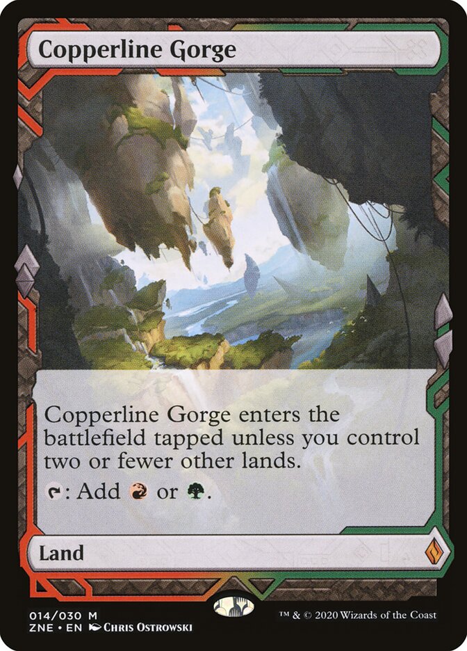 Copperline Gorge, Zendikar Rising Expeditions · 014/030